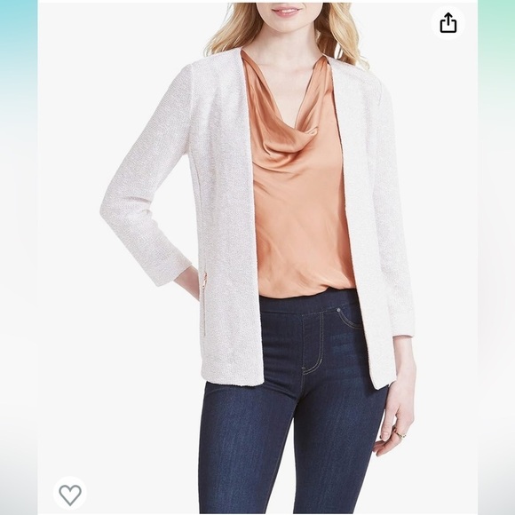 NWOT NIC + ZOE Women's Copper Shine Blazer sz 3XL - Picture 2 of 12